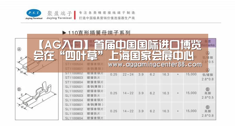 【AG入口】首届中国国际进口博览会在“四叶草”上海国家会展中心正式开幕